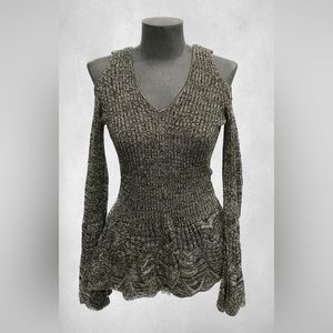 New York & Company knitted fitted top